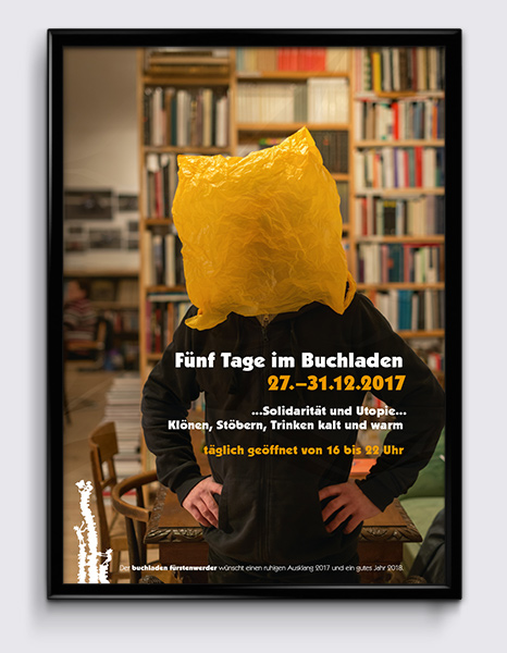 Buchladenplakat: 5 Tage